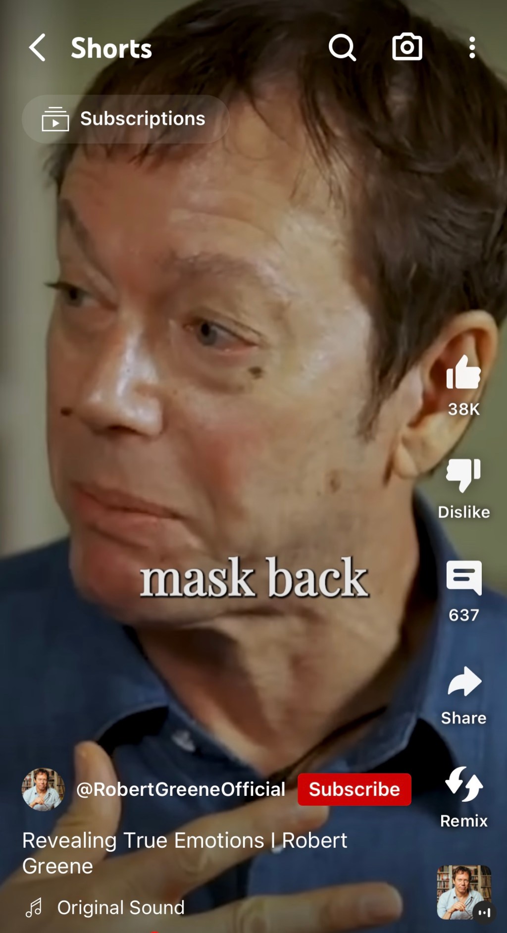 Micro expressions: Revealing True Emotions-Robert&nbsp;Greene